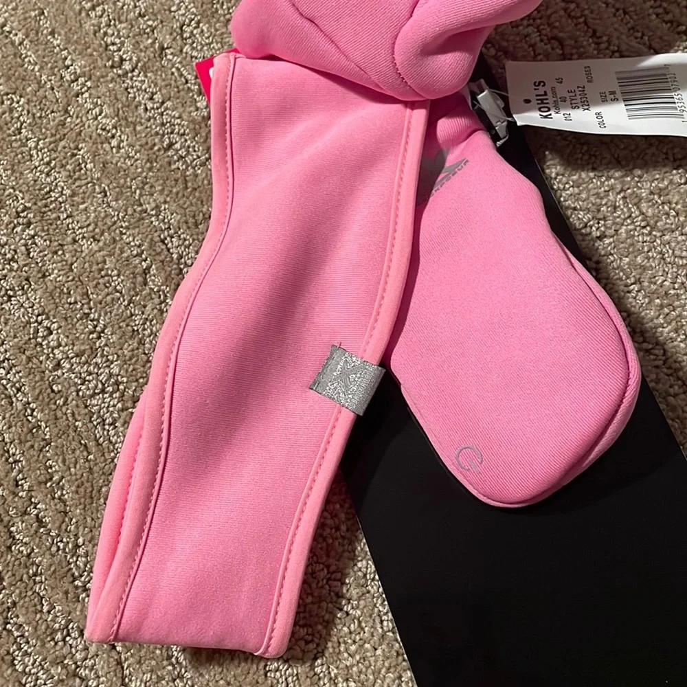 ❄️Girls Fleece Headband and Fleece Mittens
